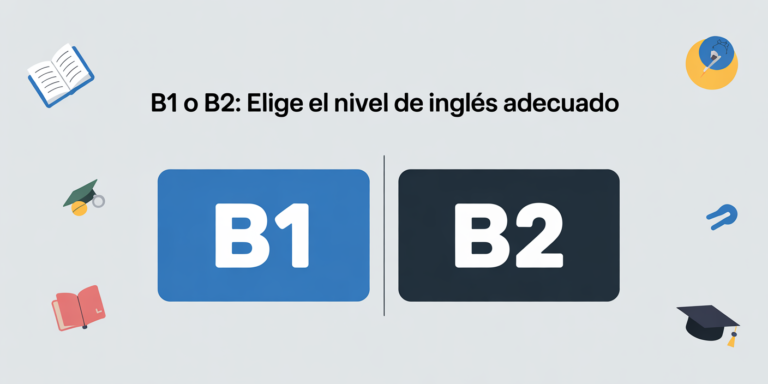 b1 o b2 academia de inglés elche